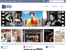 Tablet Screenshot of aisge.es